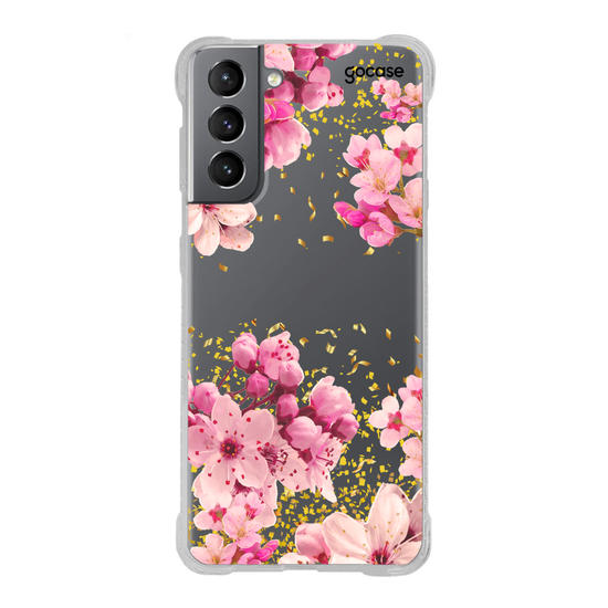 Capinha para celular Rose Gold Manuscrita