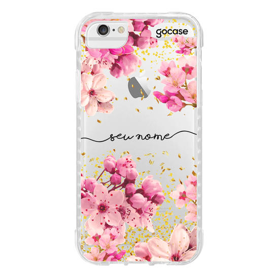 Capinha para celular Rose Gold Manuscrita