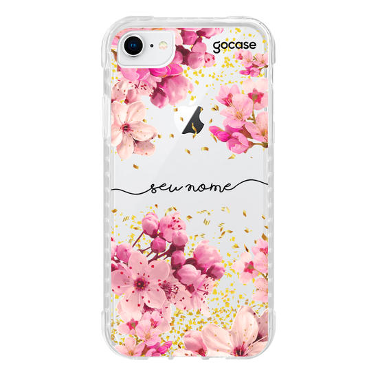 Capinha para celular Rose Gold Manuscrita