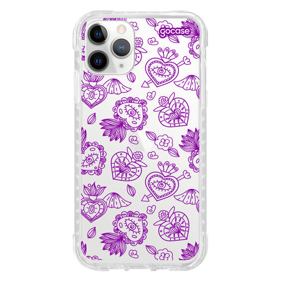 Capinha para celular  Sacred Mexican Hearts