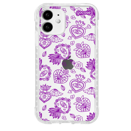 Capinha para celular  Sacred Mexican Hearts