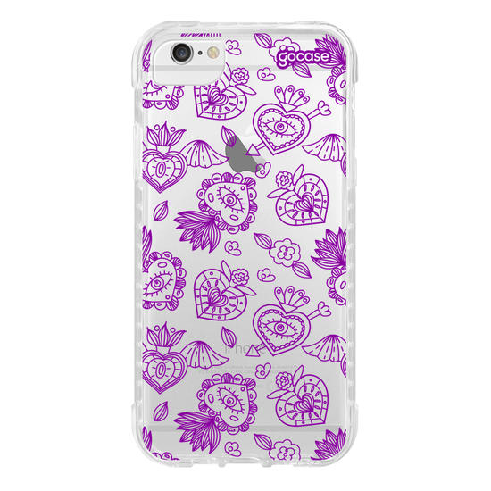 Capinha para celular  Sacred Mexican Hearts