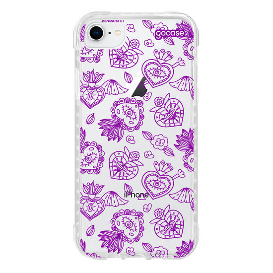 Capinha para celular  Sacred Mexican Hearts