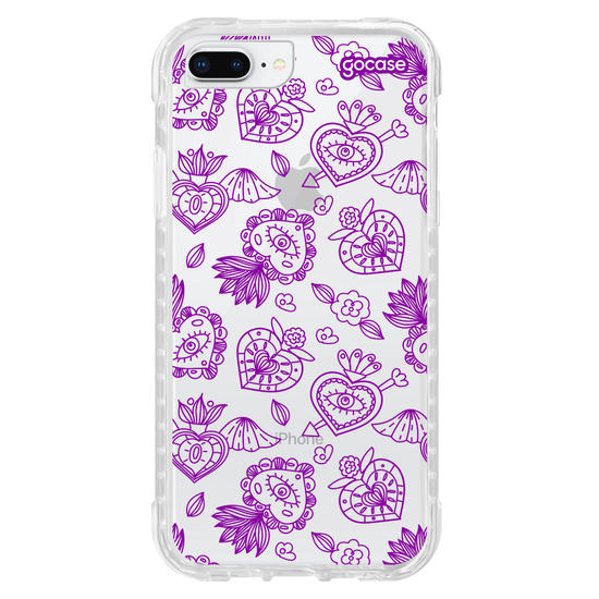 Capinha para celular  Sacred Mexican Hearts