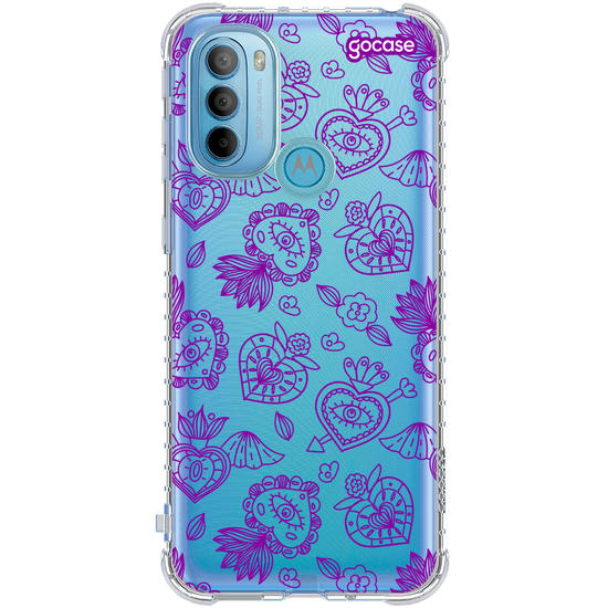 Capinha para celular  Sacred Mexican Hearts
