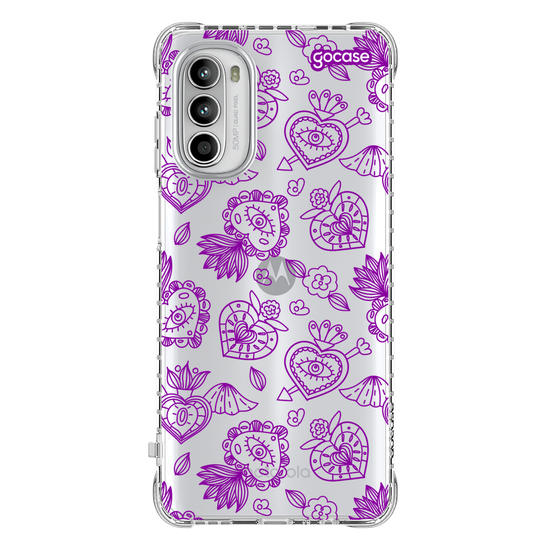 Capinha para celular  Sacred Mexican Hearts