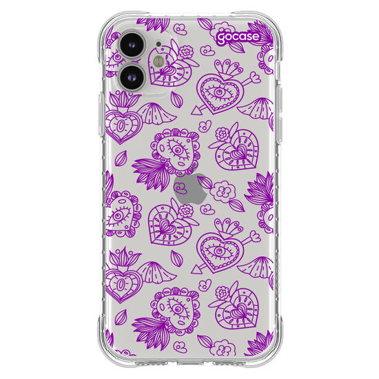 Capinha para celular  Sacred Mexican Hearts