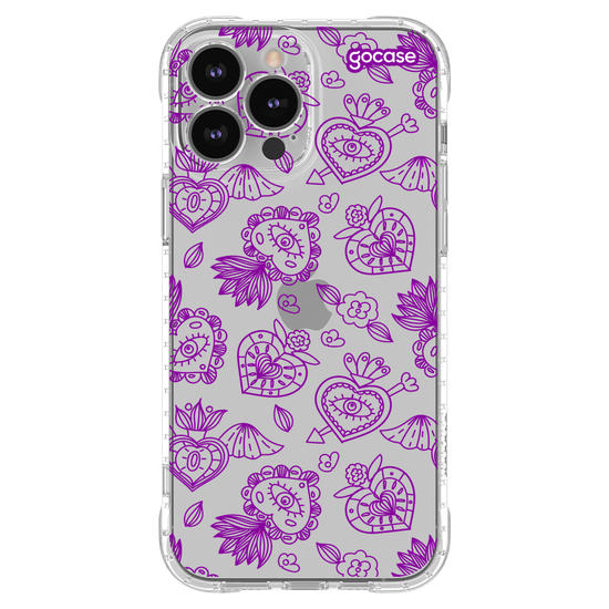 Capinha para celular  Sacred Mexican Hearts
