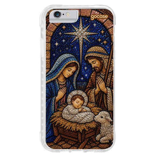 Capinha para celular  Sagrada Família Cravejada