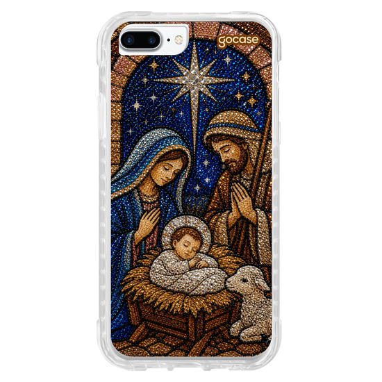Capinha para celular  Sagrada Família Cravejada