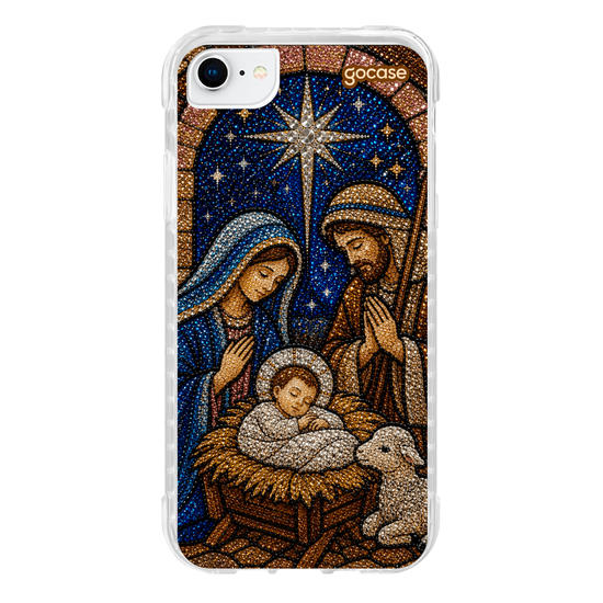Capinha para celular  Sagrada Família Cravejada