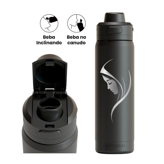 Garrafa Térmica Flip Pro - Sagrada Maria