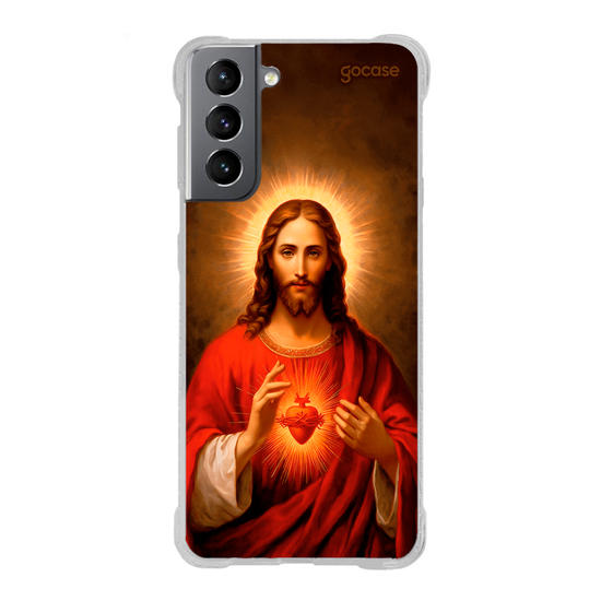 Capinha para celular  Sagrado Amor de Jesus