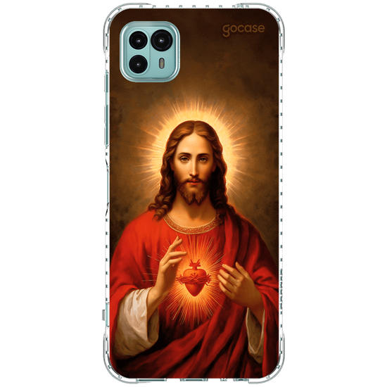 Capinha para celular  Sagrado Amor de Jesus
