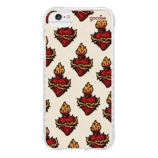 Capinha para celular  	Sagrado Coração Patch