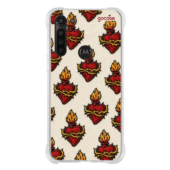 Capinha para celular  	Sagrado Coração Patch