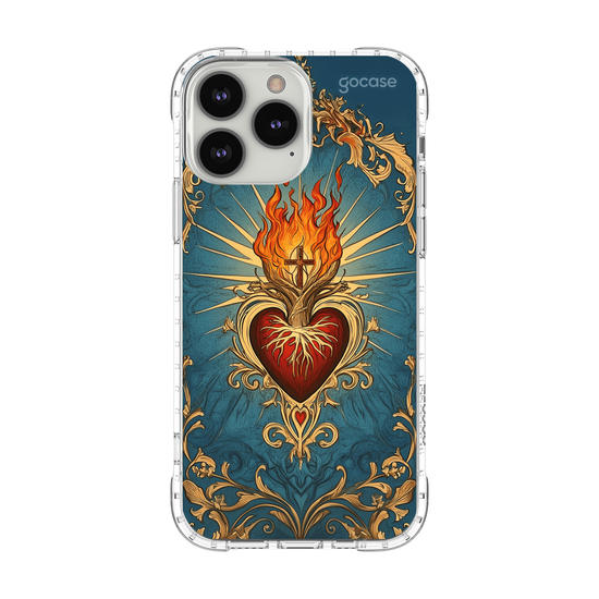 Capinha para celular  Sagrado Coração Pintura