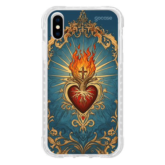 Capinha para celular  Sagrado Coração Pintura