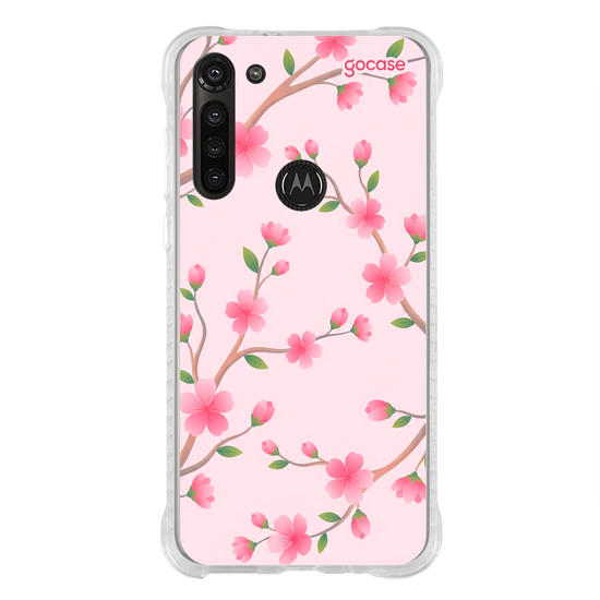 Capinha para celular  Sakura Blossom Gradiente