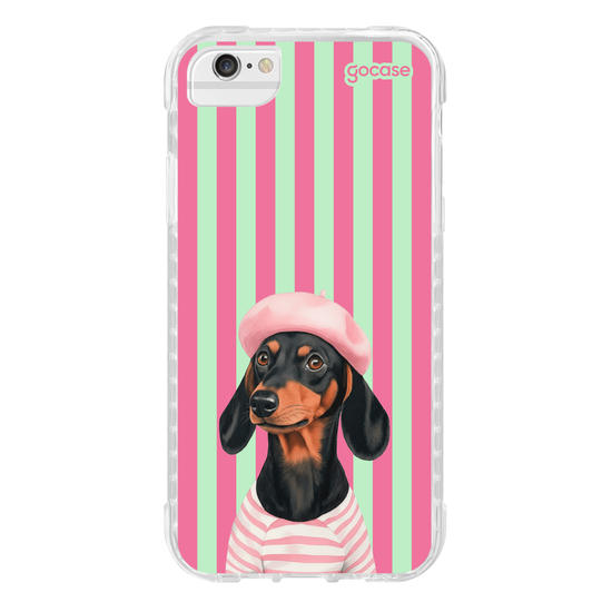 Capinha para celular  Salsicha Fashionista