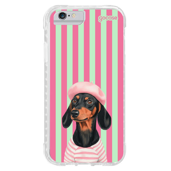 Capinha para celular  Salsicha Fashionista