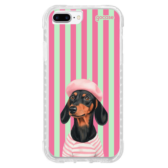Capinha para celular  Salsicha Fashionista