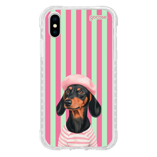 Capinha para celular  Salsicha Fashionista