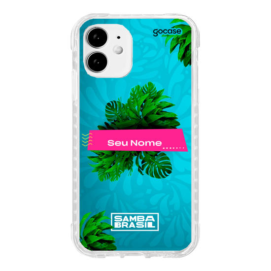 Capinha para celular Samba Brasil Customizável Capinha para celular Samba Brasil Customizável