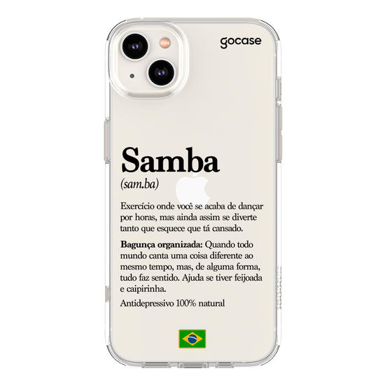 Capinha para celular  Samba Significado