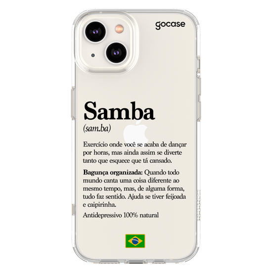 Capinha para celular  Samba Significado