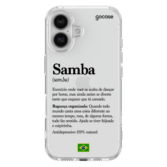 Capinha para celular  Samba Significado