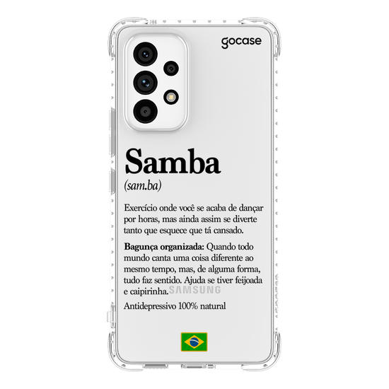 Capinha para celular  Samba Significado