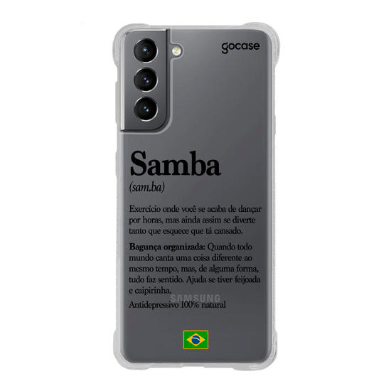 Capinha para celular  Samba Significado