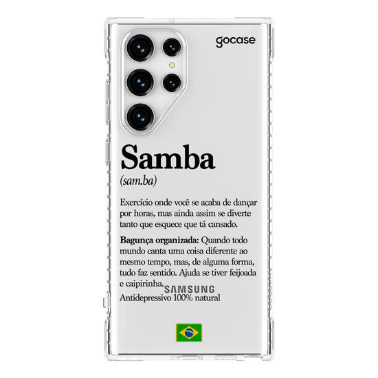 Capinha para celular  Samba Significado