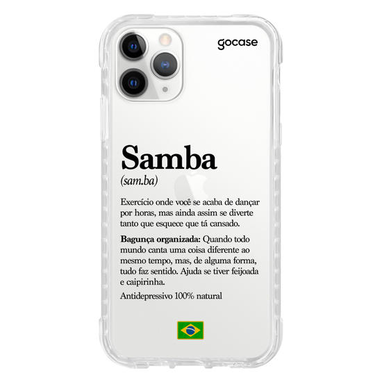 Capinha para celular  Samba Significado