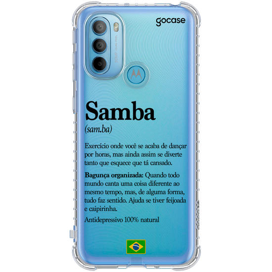 Capinha para celular  Samba Significado