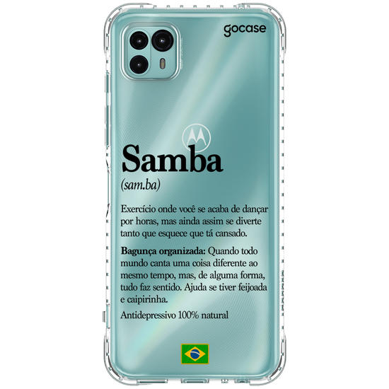 Capinha para celular  Samba Significado