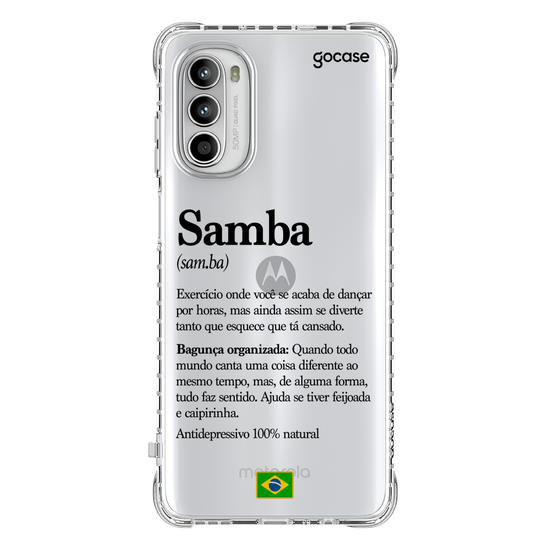 Capinha para celular  Samba Significado