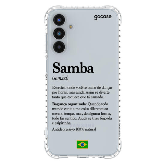Capinha para celular  Samba Significado