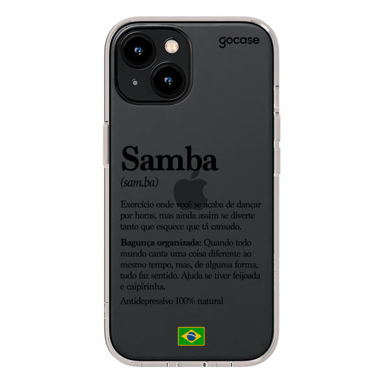 Capinha para celular  Samba Significado