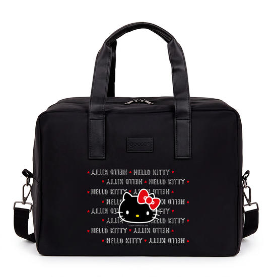 Bolsa Joy Pro Preta - Hello Kitty - Logomania