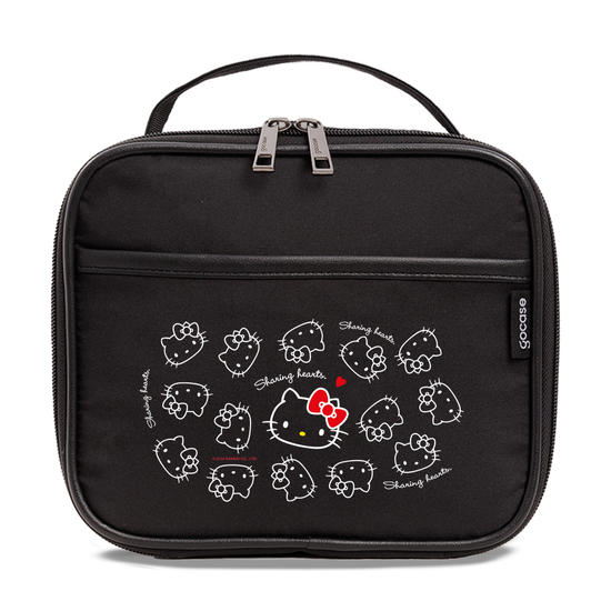 Bolsa Térmica Midi Pro Preta - Hello Kitty - Sharing Hearts