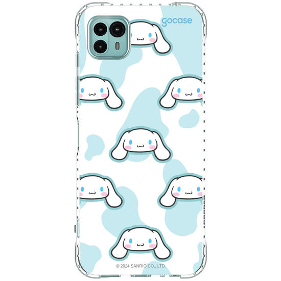 Capinha para celular  Cinnamon - Manchas Azul