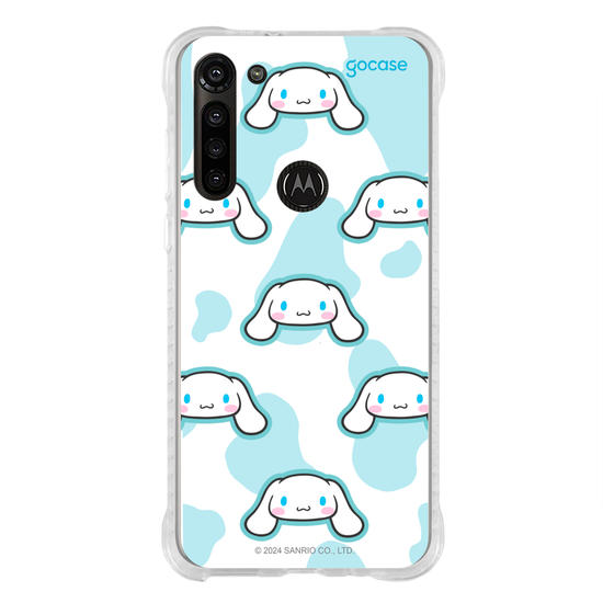 Capinha para celular  Cinnamon - Manchas Azul