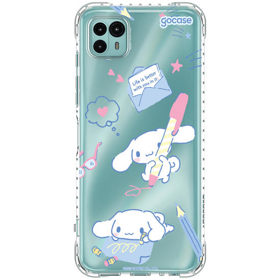 Capinha para celular  Cinnamoroll - Paper Love