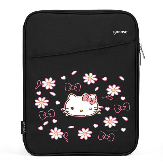Capa Para Notebook Slim - Hello Kitty - Floral Cute