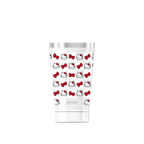 Copo Térmico - Hello Kitty - Xadrez Cute