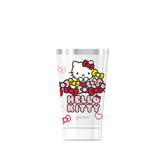 Copo Térmico + Ebook - Hello Kitty - Laços Coloridos