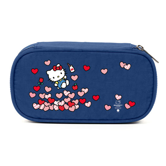 Estojo Box Fun - Hello Kitty - Corações Flutuantes