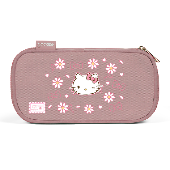Estojo Box Fun - Hello Kitty - Floral Cute